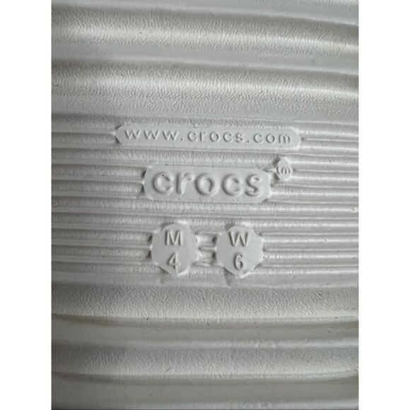 Crocs Hiker Xscape Festival Platform Sandals White Pink Women Size 6 Open Toe - Picture 9 of 14